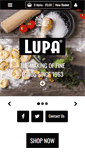 Mobile Screenshot of lupafoods.co.uk